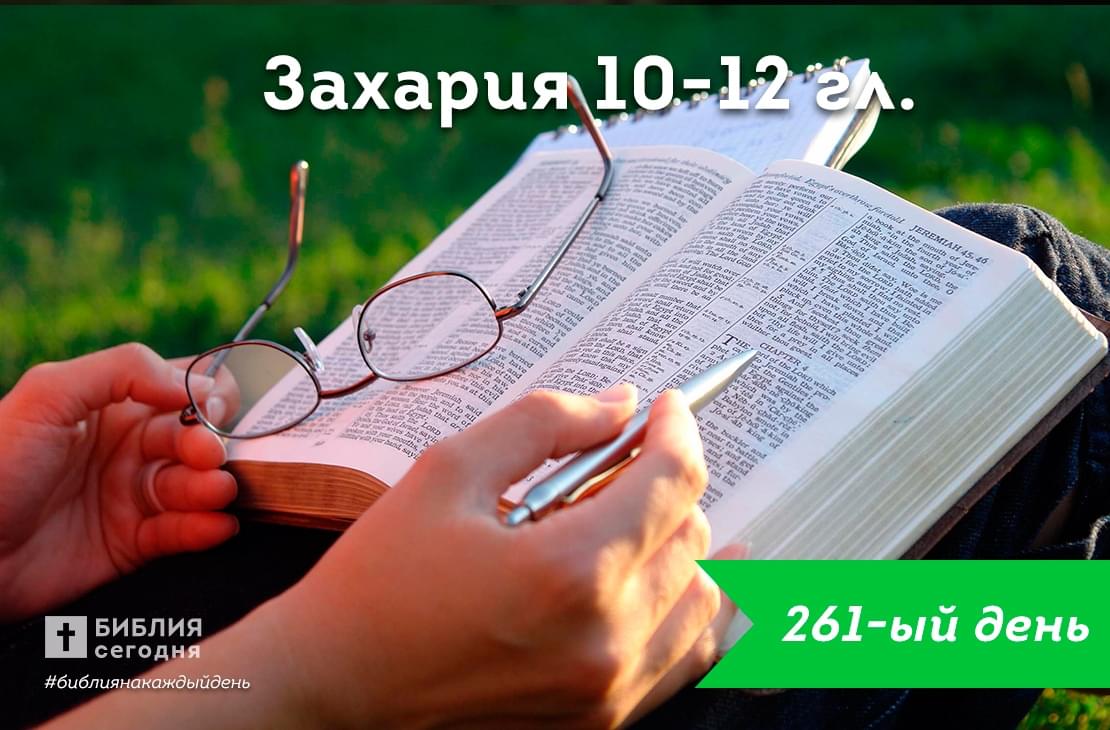 Захария 10-12 гл.